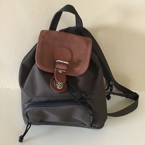Canvas Mini Convertible Backpack